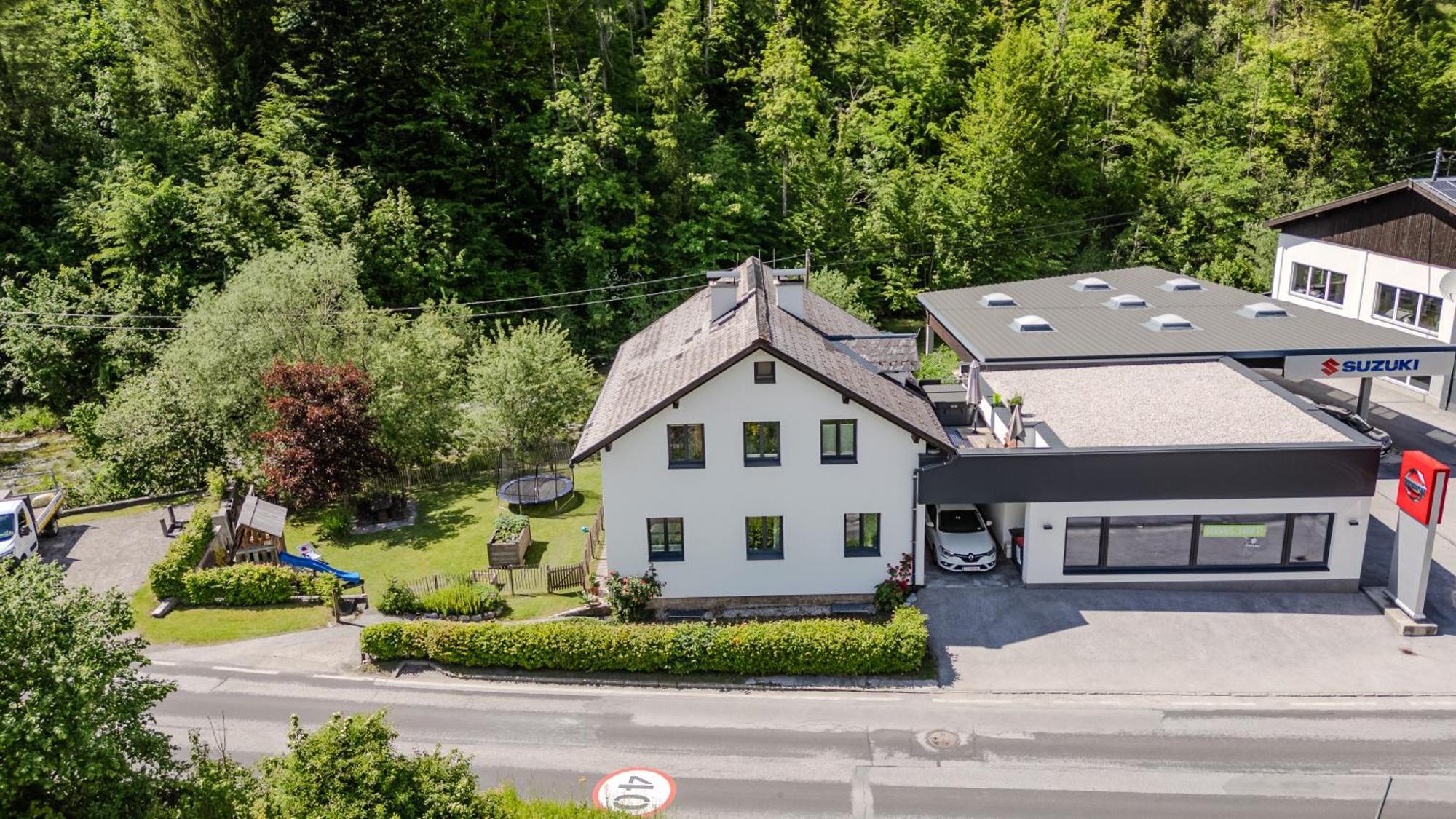 Ferienwohnung Traunplatzl Bad Aussee Esterno foto